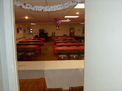 A view of the dinning room